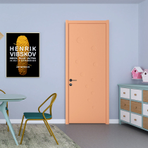 Xin di wooden door MD-1080A environmentally friendly silent solid wood composite minimalist indoor door