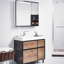 Tengchong store Kohler bathroom cabinet Bona bathroom cabinet combination furniture with one basin with feet 20020T