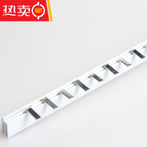 DZ47 C45 bus bar 1P 32A empty open connection row copper bar distribution box connection bar bar red copper 1 m