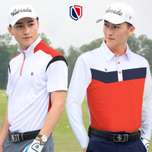 Одежда для гольфа, футболка с короткими рукавами, гольф, гольф, гольф, мяч, сухая одежда, мужская рубашка с длинными рукавами