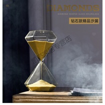 Diamond hourglass timer 30 15 5 minutes time timing childrens hourglass creative ornaments birthday 6 1