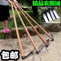 Steel Hoe high carbon steel digging stainless steel digging winter bamboo shoots special weeding and hoe for agricultural large steel hoes