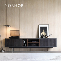  Nordic expression NORHOR Singapore MIC BEN TV cabinet Italian simple metal four-door audio-visual locker
