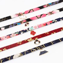  Japanese style cute girl star magnet college student dormitory bed curtain curtain strap