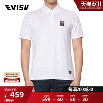 Evisiu 20SS men box Dharma patch polo shirt 2ESADM0PS600XX