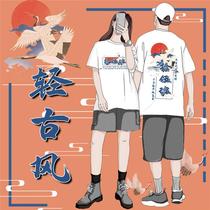 3_21 Personality Games Ancient Style Class Clothes Customized T-shirt Short Sleeve Round Neck Loose T-Shirt Customized