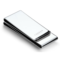 LANDER Stainless Steel Trinity Banknote Clip Men Metal Money Clip Creative Carry-on Personality Money Clip Card Clip