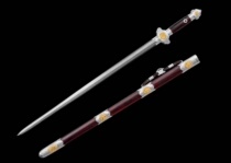 Zhejiang Province Arts and Crafts Master Ji Satoshi to make an unopened blade Mogan Three Meteor Sword Customized paragraph Recommended