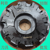 75-degree plane milling cutter FP75-80-25 4-5T SPMN120308 available two-sample blade face milling cutter