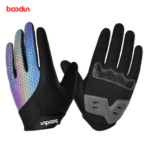 boodun bicycle riding gloves winter men and women outdoor anti-sling full finger warm wear-resistant bicycle equipment