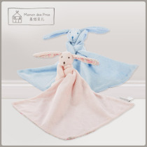 Mcnon Belle Bonny Rabbit Appeasement Towel Baby Swash Towel Baby Toy Can Entrance Handkerchief Appeasement Toy