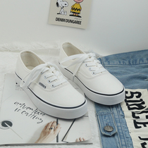 MISS Home Port wind small white shoes female niche design 2021 new spring and summer ulzzang wild board shoes canvas shoes