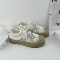 MISS home 2021 new white shoes female students wild casual board shoes small design spring and autumn canvas shoes