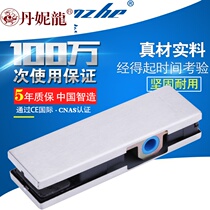 Stainless steel glass door clip floor spring door frameless glass door accessories glass door clip spring door clip