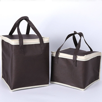 Coffee 6 inch 8 inch 10 inch heightened cake insulation bag cooler bag cooler bag delivery bag large aluminum foil thick cold bag