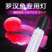 Tropical fish arhat special wide-angle light LED diving light Lighting light LED Arowana parrot color enhancement light Fish tank light