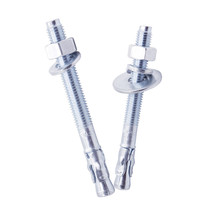 National standard car repair gecko expansion screws special expansion bolts car repair explosion large flat pads and spring pads color zinc plating