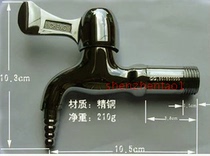 All copper electroplating laboratory faucet test faucet test faucet single joint test nozzle 4 points outer wire