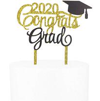 AICHENGZI Grad Acrylic 2020 Cake Topper College Gr