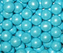 Powder Blue Shimmer Sixlets Candy 5LB Bag (Bulk)