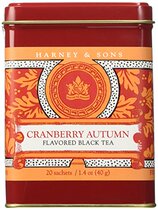 Harney Sons Fine Teas Cranberry Autumn Black Tea Ti