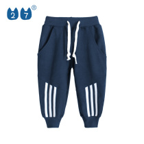 27kids child clothing spring summer style 2022 boy sports long pants pure cotton slim fit baby casual pants childrens pants