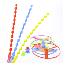 Childrens outdoor flash fairy sports Frisbee kindergarten toy glowing flying butterfly Boomerang