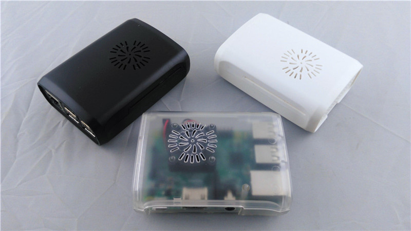 Raspberry Pi 3 Model B + Box Compatible Fan for Raspberry 3 Generation B Shell