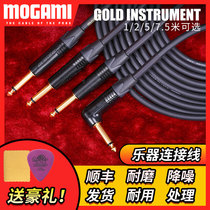 Mogami Gold Instrument 10FT 18FT 2524 guitar cable bend straight head 3 M 5 m