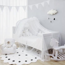 Lolita crib mosquito net full-face universal bed for newborn children baby folding-free Princess tent