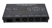 DMX512 Signal Splitter DMX Amplifier DMX Decoder 4-way DMX splitter