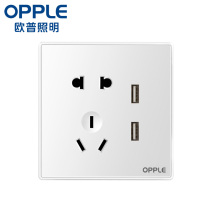 Opal switch socket panel concealed 86 type power supply 1 open 5 5-hole porous belt switch K05 household wall z