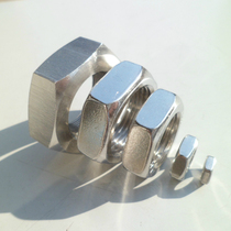 304 Stainless steel hexagon fine tooth thin nut M15M17M19M21M22M23M24M25*1 5*2*1*3