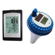 Explosion-proof wireless hygrometer floating swimming pool pool solar thermometer WT0124