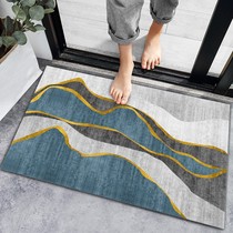 Light luxury cartoon home mat carpet bedroom door kitchen bathroom absorbent bathroom foot mat into the house non-slip mat
