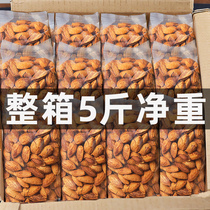 Thin shell original flavor Batan wood nuts almond kernels almonds pregnant women snacks Dried fruit Batan wood bulk bag 10 kg whole box