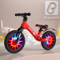 Childrens balance car without pedals 1-3-6 years old baby toddler scooter boys and girls scooter two-wheeled bicycle