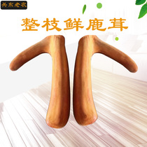 Authentic northeast Jilin sika deer fresh pruning fresh deer antler with blood head stubble two bar antler male bubble wine