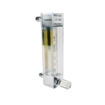 Practical LZB-3WB glass rotameter ml min air nitrogen oxygen micro flow 4WB gas flow