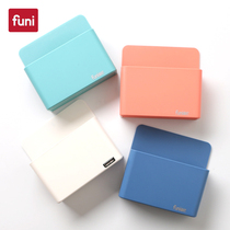 Funi ct-907 magnetic pen box can absorb storage box tool box board friction box hanging pen holder teaching chalk box