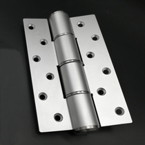 Hydraulic closed door hinge spring hinge invisible door buffer hinge automatic closing windproof positioning damping behind closed door