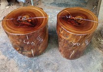 A pair of red camphor rotten stumps solid wood stoves