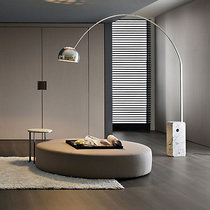 Arco Marble Fishing lamp Floor lamp Designer Italian living room model room Parabolic creative floor lamp