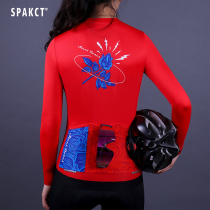 Thappa Guest Spring Summer Riding Suit Womens Blouses Mountain Road Bike Riding Pants Suit Sonorous Roses