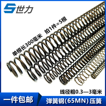  Hardware spring Compression spring Compression spring Wire diameter 0 5 0 8 1 1 2 1 5 2 Equal outer diameter 3 to 40mm