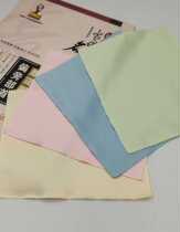 Factory direct needle a four-color glasses cloth does not lose hair does not fade mobile phone lens screen wipe cloth can print LOGO