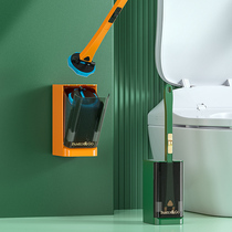Washing toilet toilet toilet artifact hanging wall type disposable toilet brush household cleaning toilet no dead corner gap brush