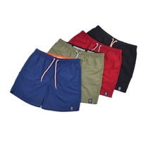 Mens shorts Summer European and American sports quick-drying five-point pants Solid color casual loose pants beach pants mens tide