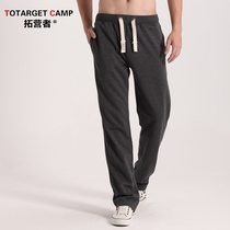 Autumn Winter Sports Pants Men Long Pants Han Edition Home Loose Big Code Plus Suede Warm Knit Minima Running Casual Wear Pants