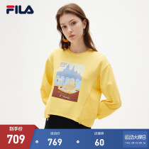 FILA Phila Fiele official womens pullover 2021 autumn new fashion sports knitted jumper women